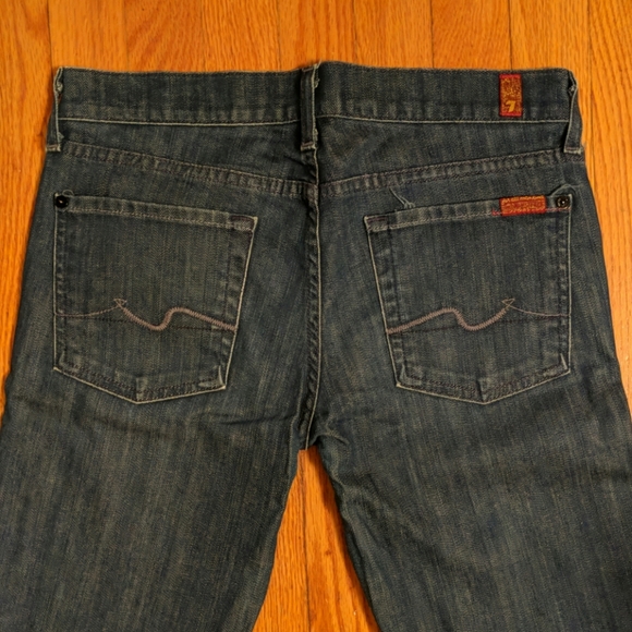 7 for all mankind skinny leg rinse Jean - Picture 4 of 6
